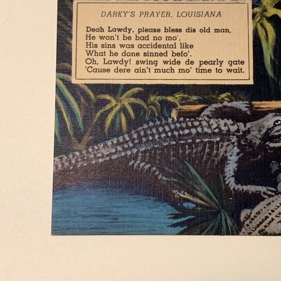 VINTAGE AMERICANA COLLECTIBLE POSTCARD - Picture 12 of 16